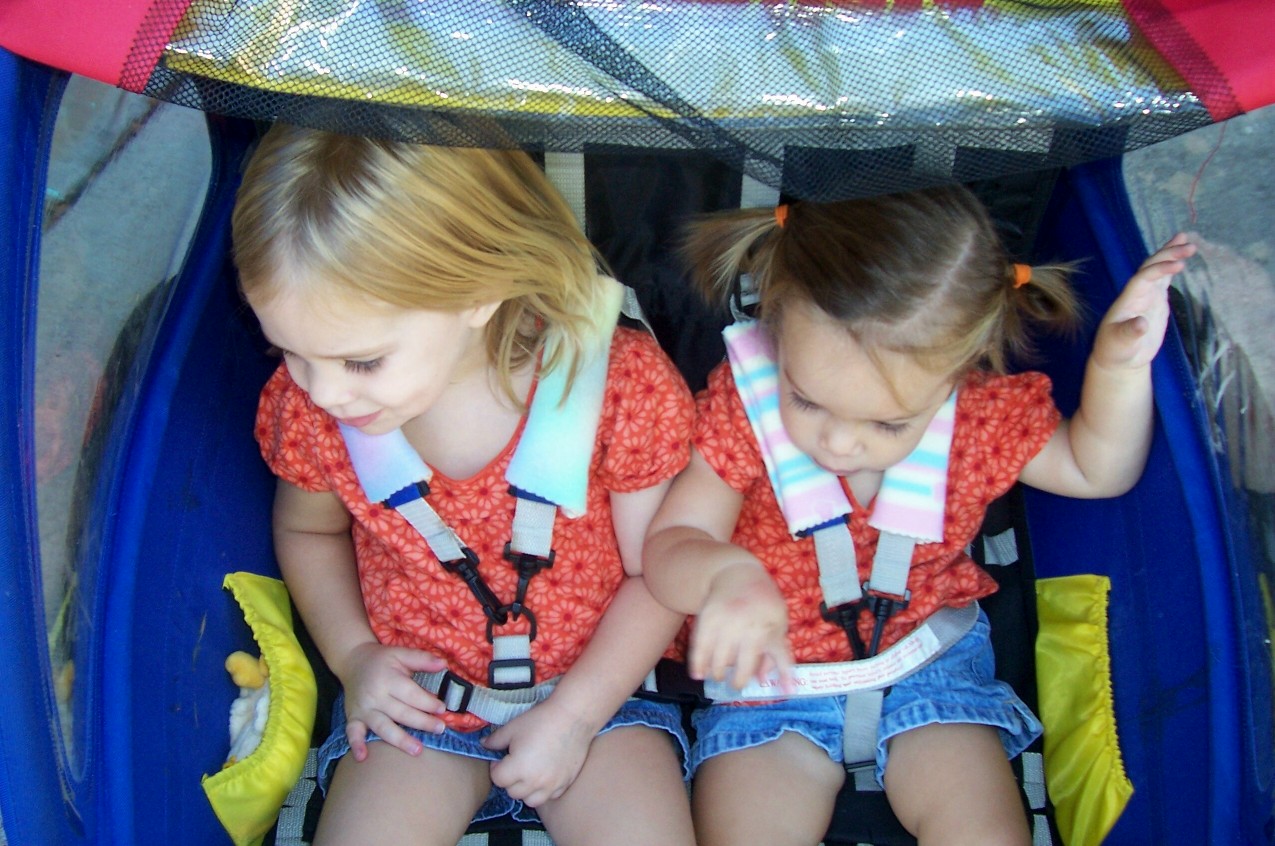 Stroller strap covers